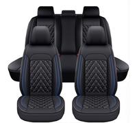 XGIXG 5 Pezzi Coprisedili per Auto, per Nissan Townstar 2021-2025 Coprisedile di Lusso Completo, Bordi Laterali Elastici, Facile da installare,C Black Blue