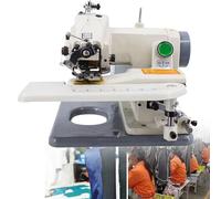 XGKEYQOHSV Macchina da Cucire per Orlo Invisibile per Uso Industriale, 10 Aghi con Lunghezza del Punto Regolabile e Funzionamento Silenzioso.