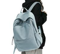 XGMTHBDD Zaino Porta pc Sacca da Scuola Leggero Omicidio Giorno per Il Laptop College Uomini Donna Viaggio Viaggiatore La Borsa delle Scuole Superiori Ragazze-Blu