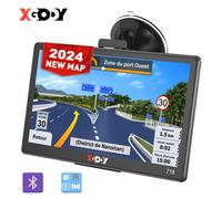 XGODY 2024 7 Pollici Navigatore Satellitare Auto Camion Mappa Europa 8GB+256MB
