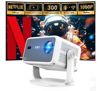 XGODY Gimbal N6 Proiettore Full HD 1080P 2.4G 5G WiFi LCD LED Video Fascio di film Proiettore Android Home Theater Cinema Beamer Gimbal N6