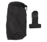 XGOUGUAAU Borsa porta bacchette con clip staccabile, organizer a secchiello in tessuto Oxford per bacchette, mazze e pennelli, si monta sul supporto dei piatti o dei tom per un accesso rapid