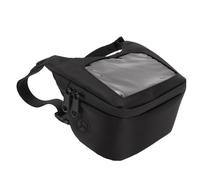 XGOUGUAAU Motorcycle Handlebar Bag, Waterproof Touch Screen Phone Bag for Scooter, Universal Front Handlebar Storage Bag Compatible with Vespa GTS LX LXV Sprint Primavera 50 125 250 300