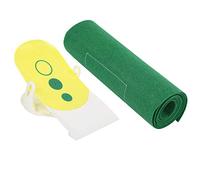 XGOUGUAAU Simulatore di golf al coperto per il putting, tappetino di pratica per il putting con pendenza regolabile, attrezzatura di allenamento multifunzionale in tessuto non tessuto con