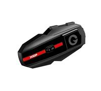 XGP Interfono Moto, Bluetooth 5.2 con Musica Condivisione, 2 Persone Sistema di Comunicazione per Casco Moto, con IP67 Impermeabile, Casco Interfono per Sci, Supporto GPS/Navigazione