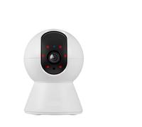 XGUELNT Mini telecamera di sicurezza interna WiFi 4K da 8 MP | Telecamera AI con rilevamento umano, design compatto e monitoraggio domestico(US PLUG,5MP Camera)