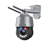 XGUELNT Telecamera PTZ con zoom ottico 30X da 5 MP | Telecamera AI for esterni con tracciamento intelligente, visione notturna a colori e rilevamento umano(US PLUG,WIFI 30X ZOOM)