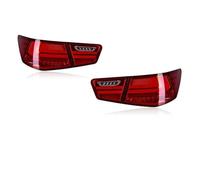 Xgupxuc 1 Coppia Luci Posteriori A LED Per Kia Per Forte 2009-2012 DRL Fendinebbia Retromarcia Freno Indicatore Direzione Plug And Play Gruppo Luci Posteriori Fanale posteriore LED(Rosso)