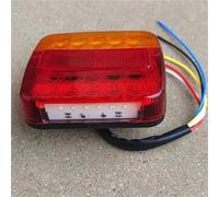 Xgupxuc Fanale Posteriore 12V Indicatore Direzione Fanale Posteriore 26 LED Luce Targa Luce Retromarcia Freno Stop Rimorchio Camion Roulotte Fanale posteriore LED(1 pz)