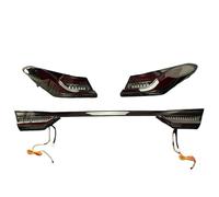 Xgupxuc Luci LED Attraverso Gruppo Luci Posteriori Per Toyota Per Camry 8a Generazione 2018-2022 Luci Posteriori DRL Luce Dinamica Avviamento Freno Fanale posteriore LED