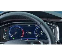 Xgupxuc Protezione Schermo Pellicola Protettiva In Vetro Temperato Per Interni Auto, Per VW, Per Novo, Per Virtus 2023, Navigatore GPS Per Auto Da 10,1 Pollici Pellicola Protettiva(For instrument)