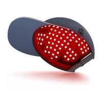 XGXHIN Cappello per Terapia a Luce Rossa con Timer - Luci da 660 NM, 850 NM e 940 NM Lunghezze d'onda della Luce vicina agli infrarossi, 160 Perline LED, per alleviare Il Dolore alla Testa