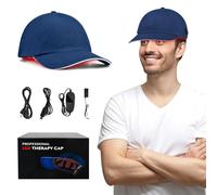 XGXHIN Cappello per Terapia con Luce Rossa, Terapia con Luce vicina all'infrarosso con 160 LED, 660 NM, 850 NM e 940 NM, Tempo Regolabile, per Dolore alla Testa