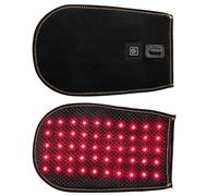 XGXHIN Guanti per Terapia a Luce Rossa, temporizzazione di 30 Minuti, 50 Sfere LED, Vicino infrarosso 660/850 NM, Dispositivo per Terapia a Luce Rossa per alleviare Il Dolore alle Mani