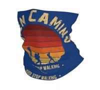 XGXIHLR Sciarpa calda invernale escursionismo personalizzato Il Camino De Santiago Vintage Badge Bandana Collo Ghetta per l'escursionismo Campeggio Donne Uomini Avvolgere Sciarpa Passamontagna Scalda