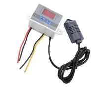 XH-W3005 Controllore di Umidità Digitale, 220V, Display LED, Range 0-99% RH, Dimensioni 60x45x31mm, per Umidificazione e Deumidificazione