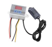 XH-W3005 Digital LCD Igrometer componenti elettronici sensore di temperatura e umidità Switch Controller Umidità Sensor Alta precisione 0~99% RH 12V / 24V / 220V (Opzionale)(220V)