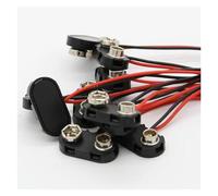 XHAJCSJWGD 10 Pezzi di Supporto for Cavi con connettore a Scatto for Batteria da 9 V