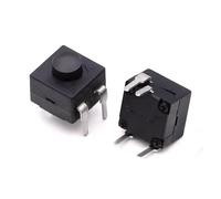 XHAJCSJWGD 10pc YT-8008-214F Four-Pin Bending Flashlight Power Switch Key Self-Locking Connector