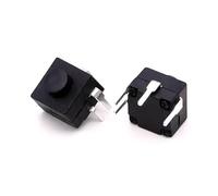 XHAJCSJWGD 10pc YT-8008-314A Fishing Light Button Four-Pin Flashlight Accessories Key Self-Locking Switch