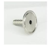 XHAJCSJWGD 12mm Tube Barbed- Tri Clamp 1.5" Ferrule O/D 50.5mm 304 Stainless Steel Ferrule Clamp Pipe Connector Fitting