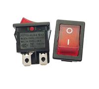 XHAJCSJWGD 1pc Ship Type Power Switch RL3-4 4PIN Red Light 10A/16A High Current 15X21mm