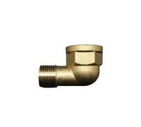 XHAJCSJWGD Brass 90 Degree Elbow DN15 1/2" Male To Male 3/4" Female Reducer Pipe Fitting Adapter Coupling Connector