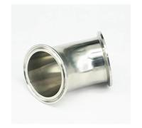 XHAJCSJWGD Fit Tube O.D 63mm Tri Clamp 2.5" 304 Stainless Steel 45 Degree Elbow Ferrule Pipe Fitting