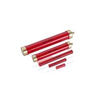 XHAJCSJWGD High Power Red Glass Glaze Resistor Ri80-1000W Screw Nut Digital Components Ceramic Insulation High Frequency Non-Inductive High Voltage Resistor 1M
