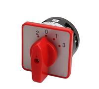 XHAJCSJWGD LW6-1/C303 Panel 5A 1 Pole 4 Position Control Electronic Starter Circuit Changeover Rotary Cam Switch