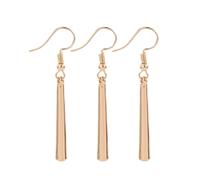 XHBTS Orecchini a clip in oro, per amanti degli anime, set da 3 con mini panno e scatola, Altro, Non pietra preziosa