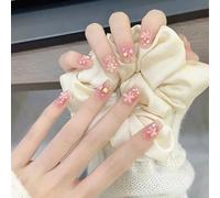 XHBYW Taglia unica 24 pezzi Punte per unghie rimovibili Unghie finte Premere sulle unghie Copertura completa Unghie finte per donne e ragazze Decorazione quotidiana