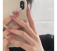 XHBYW Taglia unica 24 pezzi Punte per unghie rimovibili Unghie finte Premere sulle unghie Copertura completa Unghie finte per donne e ragazze Decorazione quotidiana