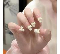 XHBYW Taglia unica 24 pezzi Punte per unghie rimovibili Unghie finte Premere sulle unghie Copertura completa Unghie finte per donne e ragazze Decorazione quotidiana