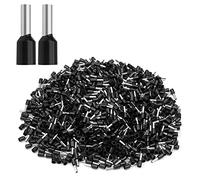 XHF 1000 pezzi terminali isolati a crimpare terminali per cavi terminali per cavi connettori per cavi terminali isolati AWG 18 10 mm2 AWG 181.0mm