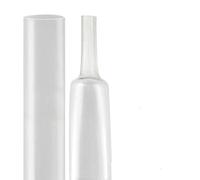 XHF Guaina termorestringente trasparente a doppia parete - Rapporto 3:1 - Adesivo attivato dal calore - con rivestimento in colla marina - 1,2 m