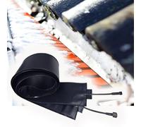 XHHBS Nastro Termico for Tetto, tappetini for scioglimento Neve Perfetti for Il Controllo delle dighe di Ghiaccio su tetti e grondaie, 50 ℃/122 ℉, Potenza costante(33x180cm/13x71 inch)