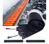 XHHBS Tappetini da scioglimento della Neve riscaldati for Il Tetto, Tappetino riscaldato Invernale all'aperto 3 Pollici in/h Spevet Snow And Ice Filting Pad for l'inverno(12x610cm/4.7x240 inch)