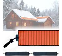XHHBS Tappetini riscaldati for scioglimento della Neve Nastro Termico for Tetto for Il Controllo della diga di Ghiaccio su tetti e grondaie, rimozione della Neve Invernale(33x760cm/13x299 inch)