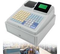 XHKJGS Registrazione di Cassa per Le Piccole Imprese per Le Piccole Imprese - 81 Chiavi elettroniche Fino a Stampante Termica e cassetto di Grandi Dimensioni - Ideale per Centri Commerciali e Till