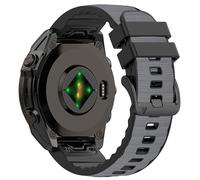 xhKJO Cinturini di Ricambio per Garmin Fenix 8 51mm / Enduro 3 Strap, 26mm Vero Nylon Cinturino per Orologi Sportivo Bracelets Cinturini per Garmin Epix Pro 51mm / D2 Mach 1 Pro 51 mm (grigio)
