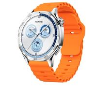 xhKJO Cinturini di Ricambio per Suunto Race 2 Watch Strap, Cinturino per Orologi Chiusura a scatto Strap Sportivo Cintura Bracelets Silicone Cinturini per Suunto Race 2 Watch Accessori (arancione)