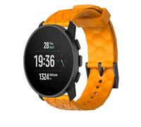 xhKJO Cinturini per Suunto 9 Peak/Suunto 9 Peak Pro, Cinturini per Orologi, Cintura di Ricambio Silicone Bracelet Sportivo Cinturino Wrist Strap Armband per Suunto Vertical/Suunto 5 Peak (arancia)