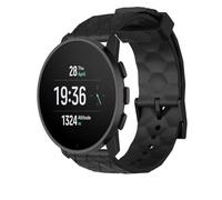 xhKJO Cinturini per Suunto 9 Peak/Suunto 9 Peak Pro, Cinturini per Orologi, Cintura di Ricambio Silicone Bracelet Sportivo Cinturino Wrist Strap Armband per Suunto Vertical/Suunto 5 Peak (nero)