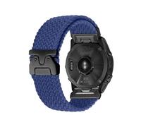 xhKJO Cinturino per Orologi per Garmin Fenix 8 43mm Strap, 20mm Cinturini Nylon Bracelets Cinghia Nylon Bracelets Cinturini di Ricambio per Garmin Fenix Epix Pro 42mm / Amoled 43mm (blu)