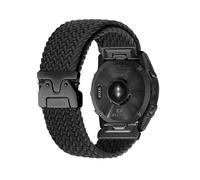 xhKJO Cinturino per Orologi per Garmin Fenix 8 43mm Strap, 20mm Cinturini Nylon Bracelets Cinghia Nylon Bracelets Cinturini di Ricambio per Garmin Fenix Epix Pro 42mm / Amoled 43mm (nero)