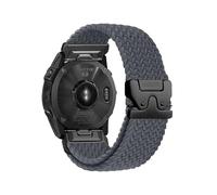 xhKJO Cinturino per Orologi per Garmin Fenix 8 43mm Strap, 20mm Cinturini Nylon Bracelets Cinghia Nylon Bracelets Cinturini di Ricambio per Garmin Fenix Epix Pro 42mm / Amoled 43mm (deep grey)
