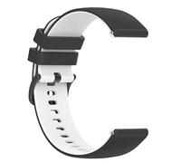 xhKJO Cinturino per Orologi per Garmin Forerunner 970 Strap,22mm Watchband Silicone Bracelet Cinghia Silicone Cinturini Bracelets Cinturini di Ricambio per Garmin Forerunner 970 Watch (bianco nero)