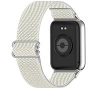 xhKJO Cinturino per Orologi per Xiaomi Redmi Watch 5 /Redmi Watch 5 eSIM Strap,Nylon Braided Stretch Strap Chiusura a Scatto Bracelets Cinturini di Ricambio per Xiaomi Mi Band 9 Pro (beige)