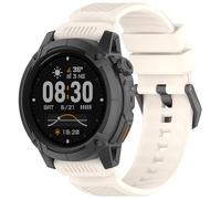 xhKJO Silicone Cinturini per Coros Nomad Watch Strap, Cinturino per Orologi Chiusura a scatto Strap Sportivo Bracelets Cinturini di Ricambio per Coros Nomad Watch Accessori (beige)